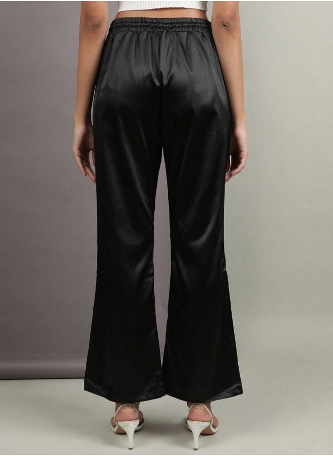 Freehand Women Flared Solid High-Rise  Pants  - Image 2