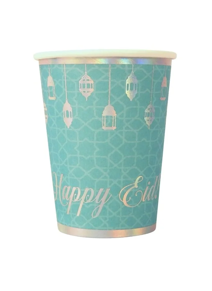 Peacock Supplies Peacock Supplies 10 Pack Happy Eid Disposable Party Cups - Festive Tableware