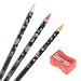 Aiyorse 3 Pcs Rhinestone Picker SelfAdhesive Wax Pencil Diamond Art Pen Rhinestone Applicator Gem Picker Jewel Dotting Tools for Nail Art with Pencil Sharpener - Image 2