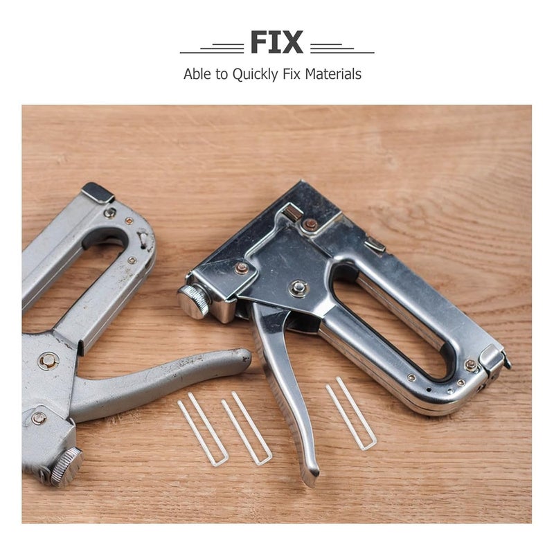 Heavy Duty Pneumatic U Type Nailer Stapler Gun for Woodworking DIY Furniture Making - Image 4