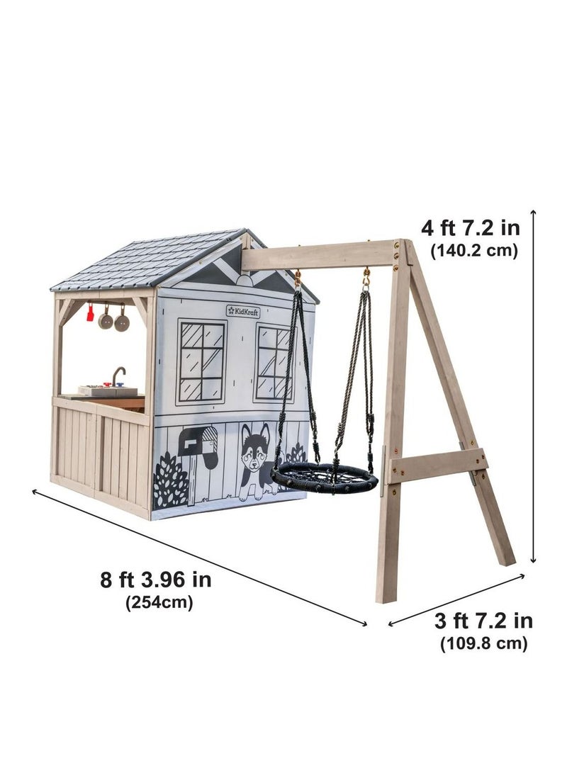 Kidkraft Savannah Swing Playhouse - Image 2