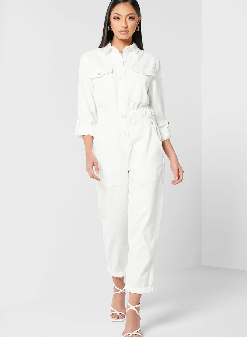 Ted Baker Perrla Twill Jumpsuit