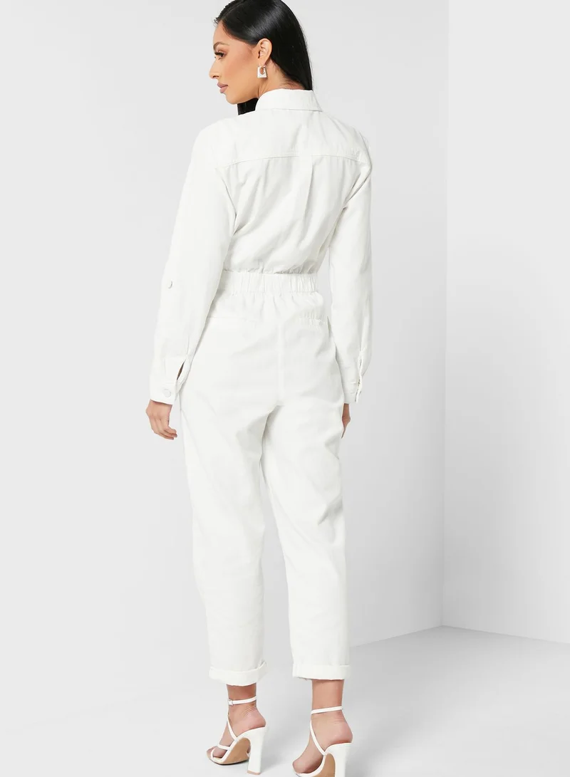 Ted Baker Perrla Twill Jumpsuit