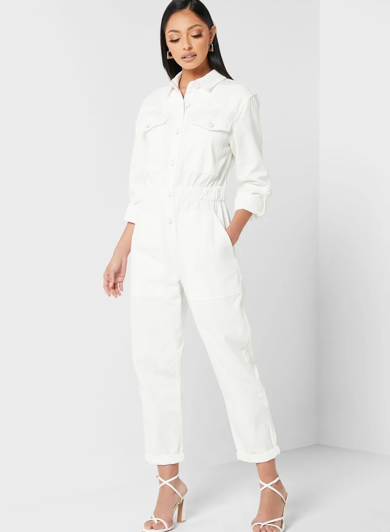 Ted Baker Perrla Twill Jumpsuit