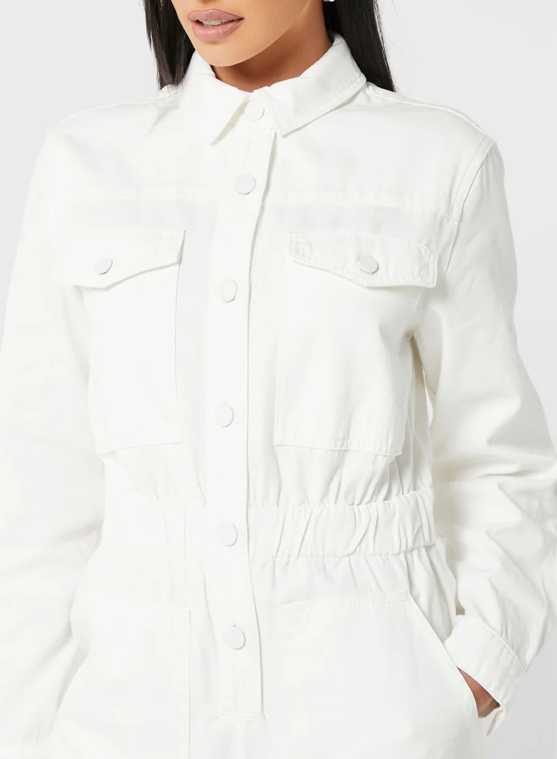 Ted Baker Perrla Twill Jumpsuit