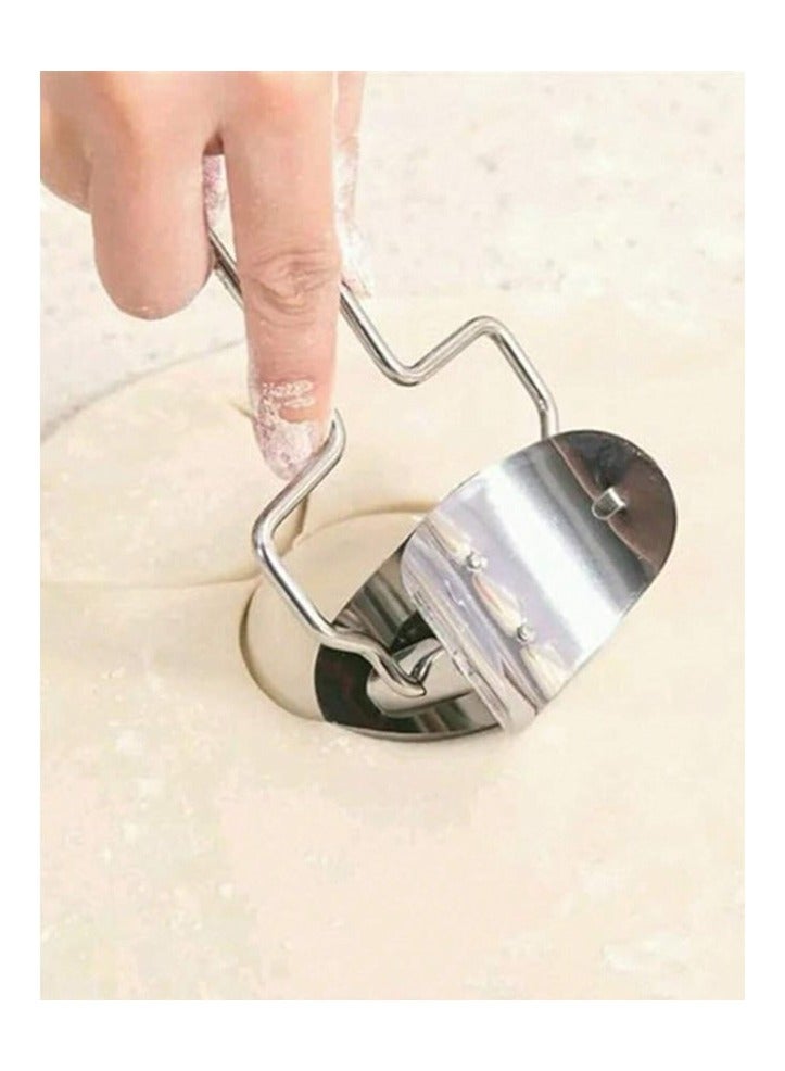 Stainless Steel Dumpling Maker Dough Cutter Silver  - Image 5