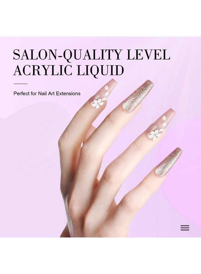 Saviland Acrylic Liquid 16.91Oz/500Ml Acrylic Liquid For Acrylic Powder Large Capacity Low Odor For Nail Extension & Carving Home Diy Nail Salon Use - Image 3