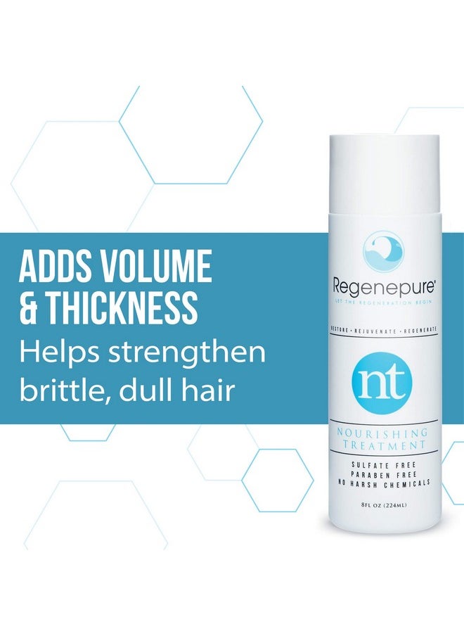 Regenepure Nt Shampoo Nourishing Treatment Supports A Healthy Scalp And Hair Growth 8 Oz  - Image 5