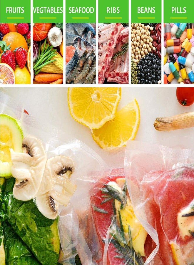 DOTUHAO Vacuum Sealer Rolls, 11" x 20' Food Storage Bags, Plastic Bags for Food, Vacuum Sealer Bags, Perfect for Food Storage, Sous Vide, and Meal Preparation, Lock Fresh (2 Pack, 11" x 20') - Image 5