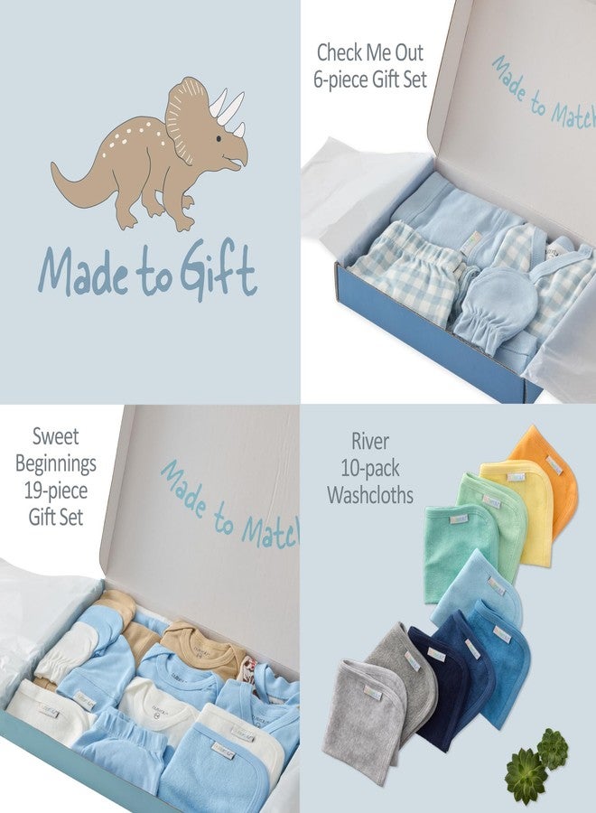 Butterblu Take Me Home 4-Piece Baby Gift Set 100% Organic Cotton in Box - Image 5