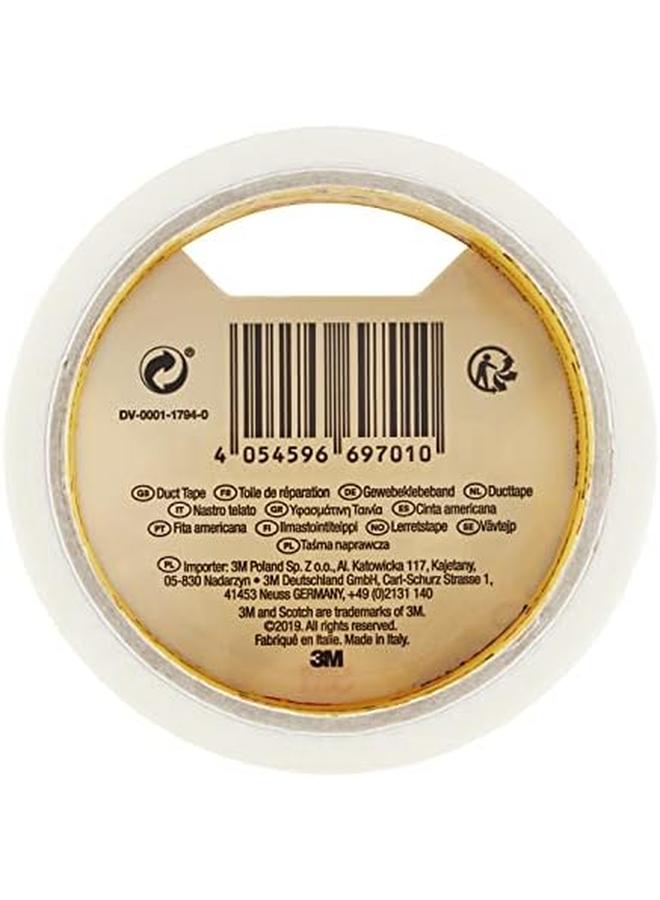 Scotch  Universal Duct Tape 10M X 48Mm 1 Roll Pack White Color For General Purpose Holds Quickly And Reliably For Everyday Repairs And Projects - Image 4