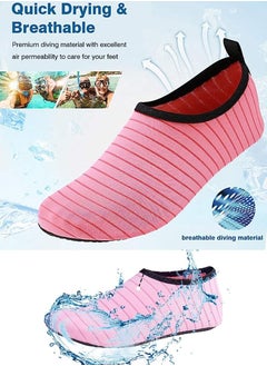 ISHWAZ Excellent Water Sports Shoes, Swimming Shoes Diving Shoes Beach Shoes Surfing Sneakers, Quick Dry, Comfortable Aqua Footwear, Perfect for Swimming, Beach, Pool, River, Yoga, Boating, Outdoor, Hiking  - Image 4