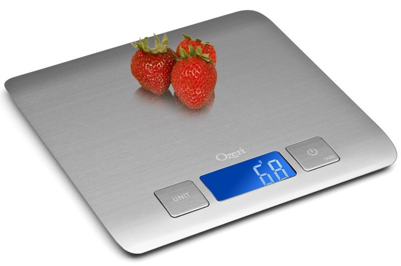 Ozeri Zenith Digital Kitchen Scale by Ozeri, in Refined Stainless Steel with Fingerprint Resistant Coating - Image 2