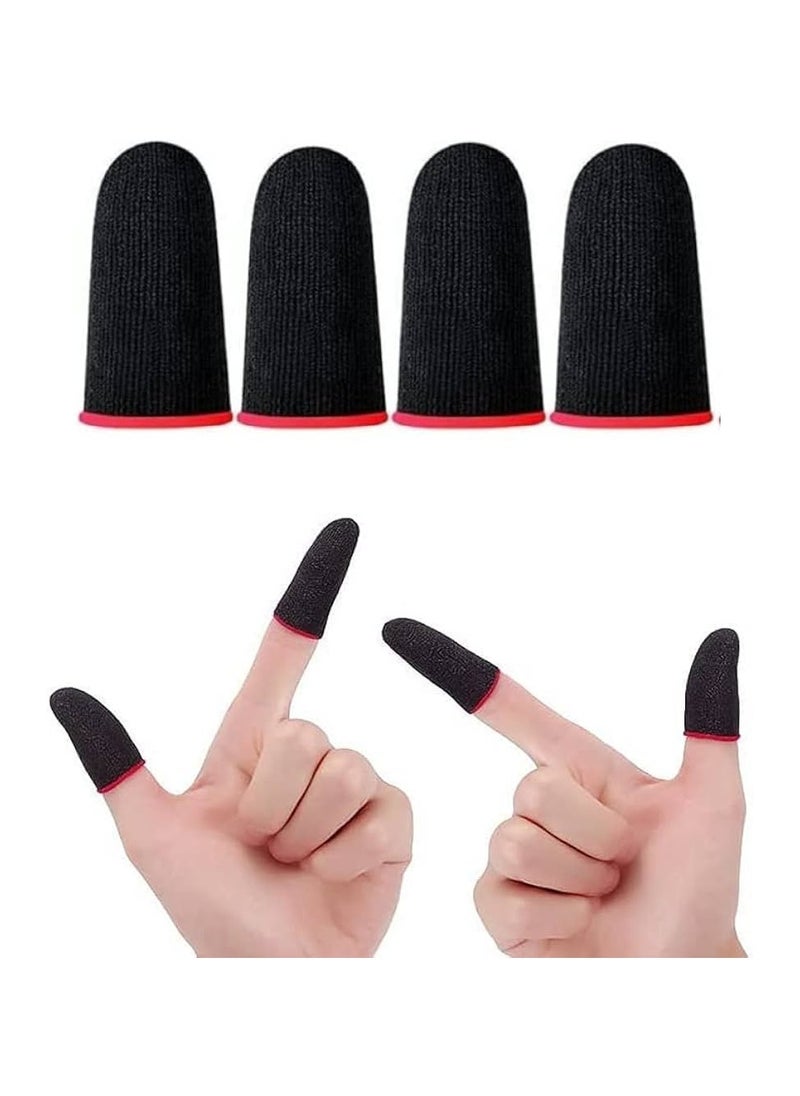 Generic 2Pcs Premium Finger Cover and 2pcs Mobile Game Trigger Controller PUBG Trigger Mobile Game Triggers Cell Phone Game Controller  - Image 3