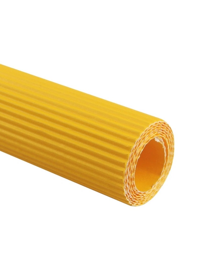 Flamingo Corrugated Paper Thickened Wrapping Paper Handmade DIY Wrapping Paper Material Yellow - Image 2