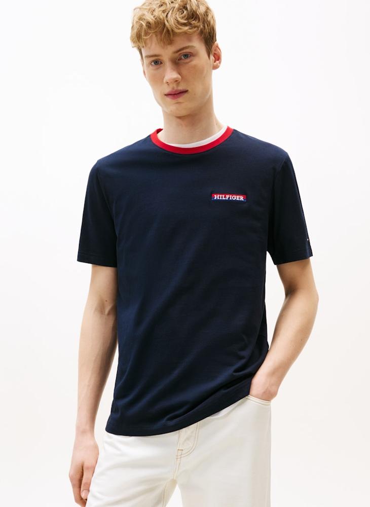 TOMMY HILFIGER Americana Regular Fit Short Sleeve T-Shirt - Image 1