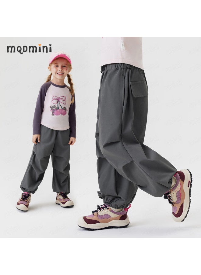 Mqdmini Kids' Casual Pants Boys Girls Children'S Sports Trousers Simple Paratrooper Pants - Image 1