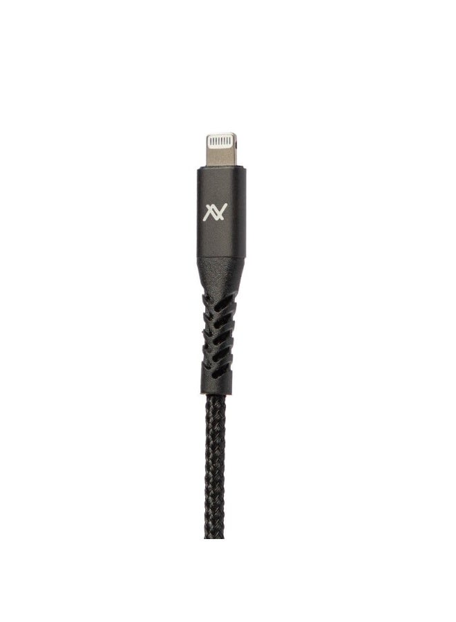 L'avvento MP-47-6 MFI USB to Lightning Sync and Charging Cable, 1 Meter Cable Length,Black - Image 5