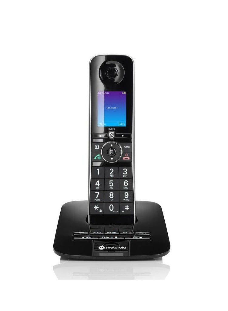 Motorola Digital Cordless Telephone with Mobile Sync, Call Blocking & Answering Machine - Image 1