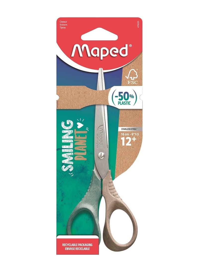 Maped Smiling Planet Security Scissors 16cm Medium Size - Image 2