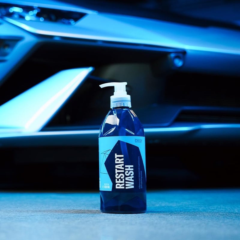 جيون غسول GYEON Restart Wash 500 مل - شامبو سيارات قوي مصمم لصيانة الطلاء الخزفي - إزالة العناصر البيئية من الطلاء للحفاظ على صحته مدمج وصغير الحجم - Image 2
