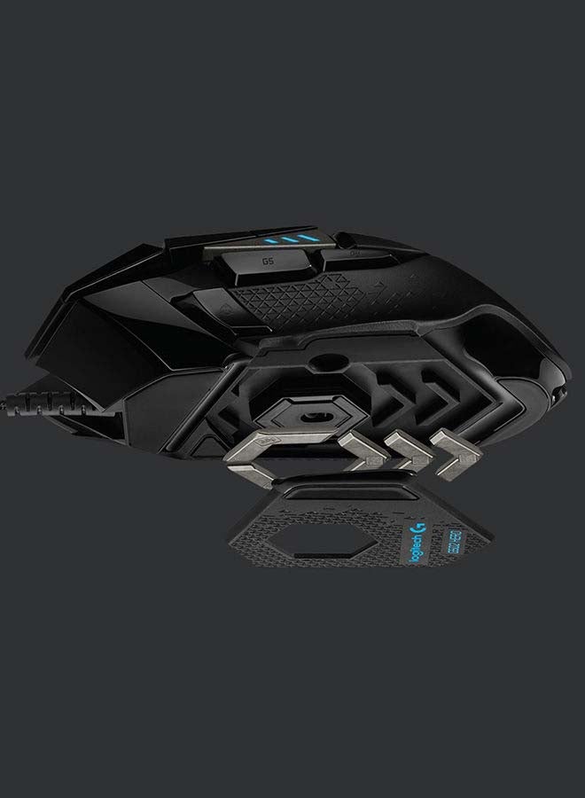 Logitech G502 Hero Wired Gaming Mouse 25600 DPI - Black