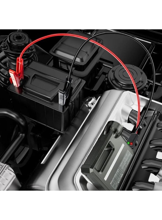 ريبنيو جهاز تشغيل السيارة المحمول بقوة 16000 مللي أمبير/ساعة مع ضاغط هواء وبنك طاقة ومصباح يدوي LED - Image 4