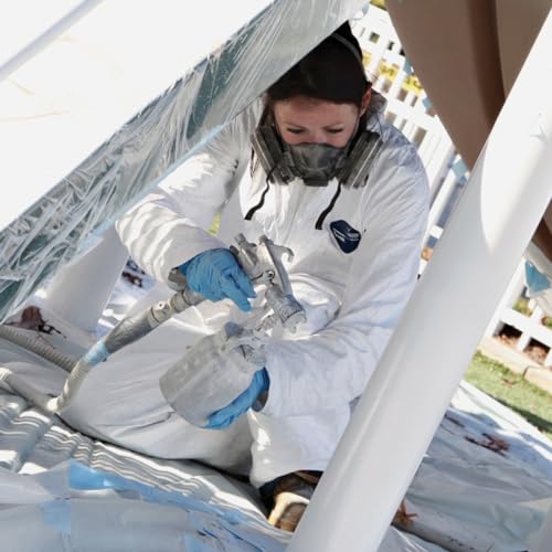 Trimaco DuPont Tyvek Painter's Heavy-Duty Coveralls, White, X-Large,14123 - Image 4