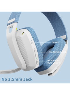 BINNUNE BINNUNE BW06 2.4GHz Wireless Bluetooth Gaming Headset with Mic for PS5, PS4, PC, Mac, Playstation 4 5 Laptop Computer  - Image 3