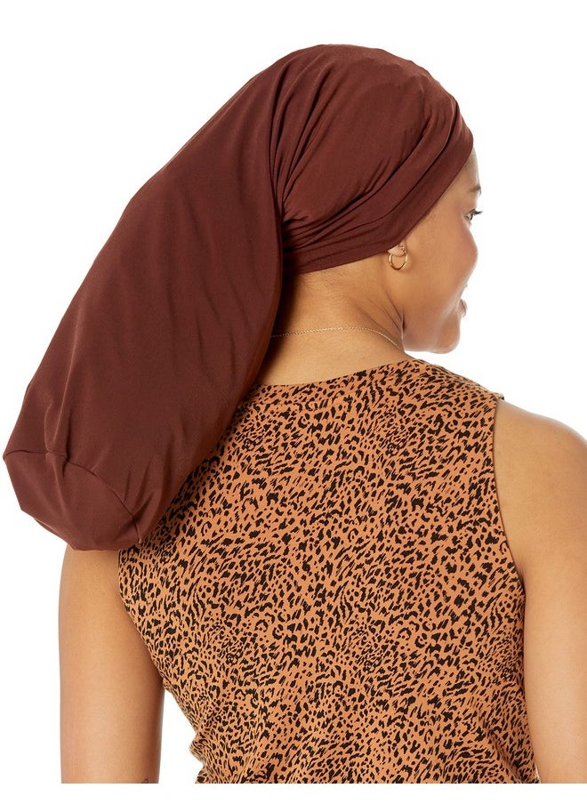 My Fairy Black Mother Fairy Black Mother Dreadlocks Locs Cap Adjustable Bonnet For Men & Women Extra Long For Long Locks Or Braids(Brown, Extra Large)  - Image 3