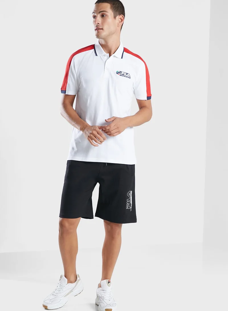FILA Shoulder Panel Polo