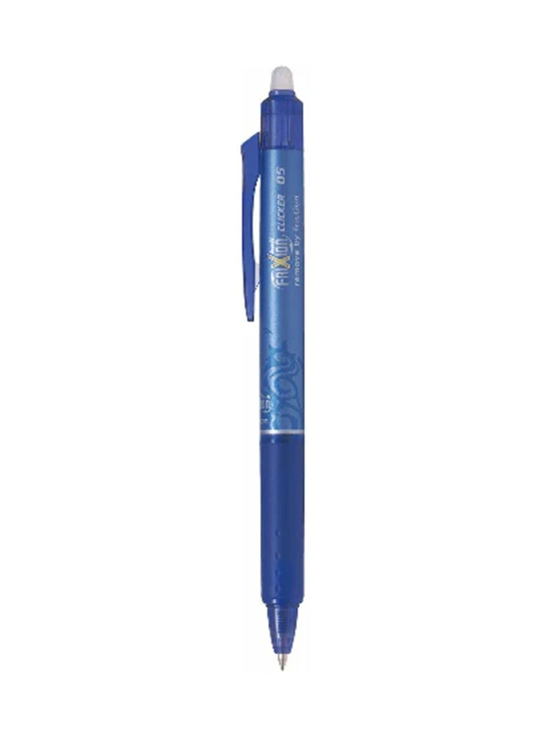 PILOT 1-Piece Frixion Clicker Erasable Pen 0.5mm Tip Blue Ink - Image 2