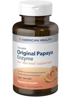 American Health, Chewable Original Papaya Enzyme, 250 Chewable Tablets - pzsku/ZC8294E4371F915A40AC6Z/45/_/1741000384/be2cabfb-350f-4e16-bc9b-6473e0c1246e