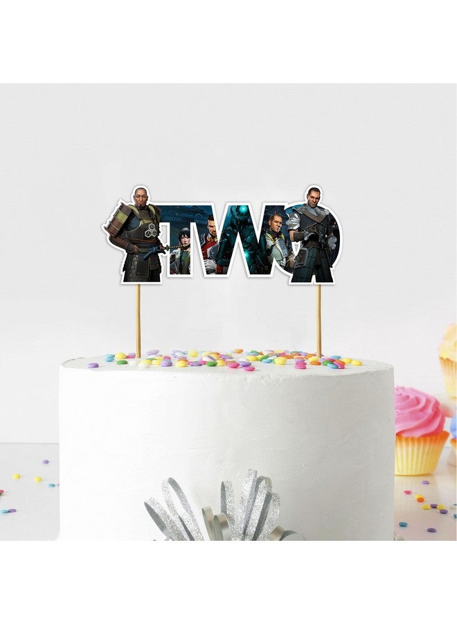 Seyal® Shadow Fght Mobile Game Two Cake Topper - Image 1