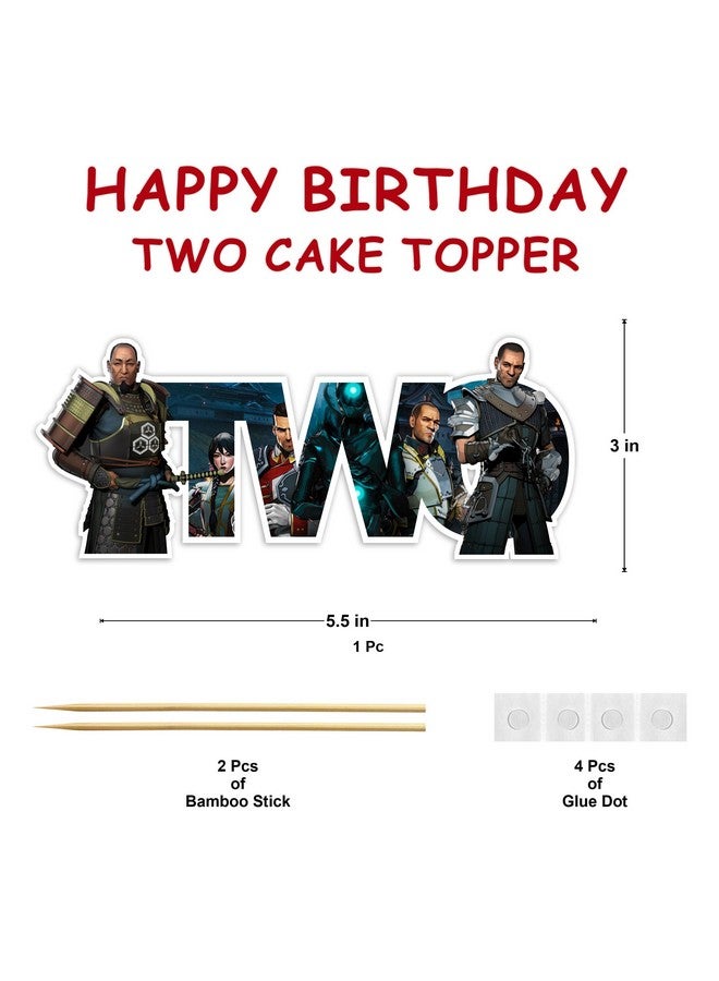 Seyal® Shadow Fght Mobile Game Two Cake Topper - Image 2