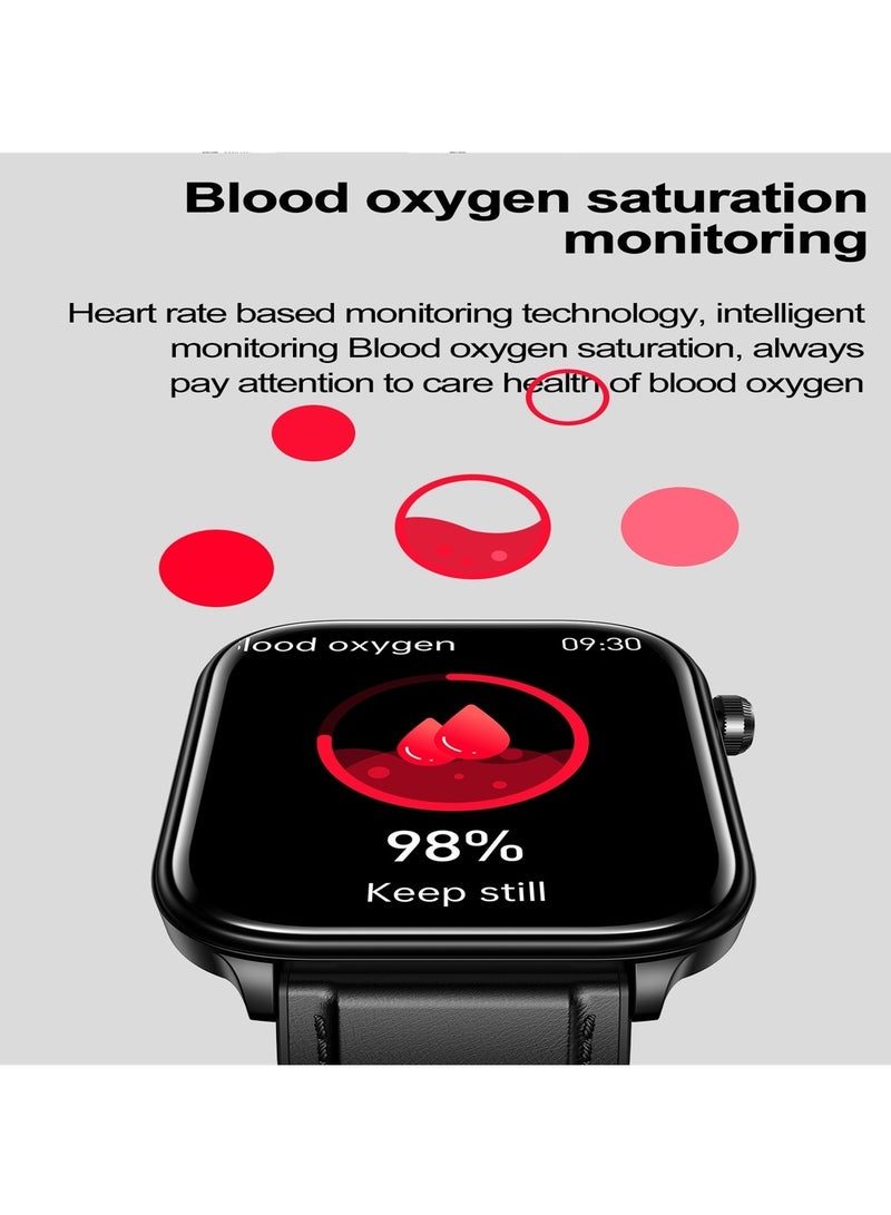 General ET570 smart watch, ECG, electrocardiogram, Bluetooth call, uric acid, blood lipids, blood sugar, micro-physical examination function  - Image 3