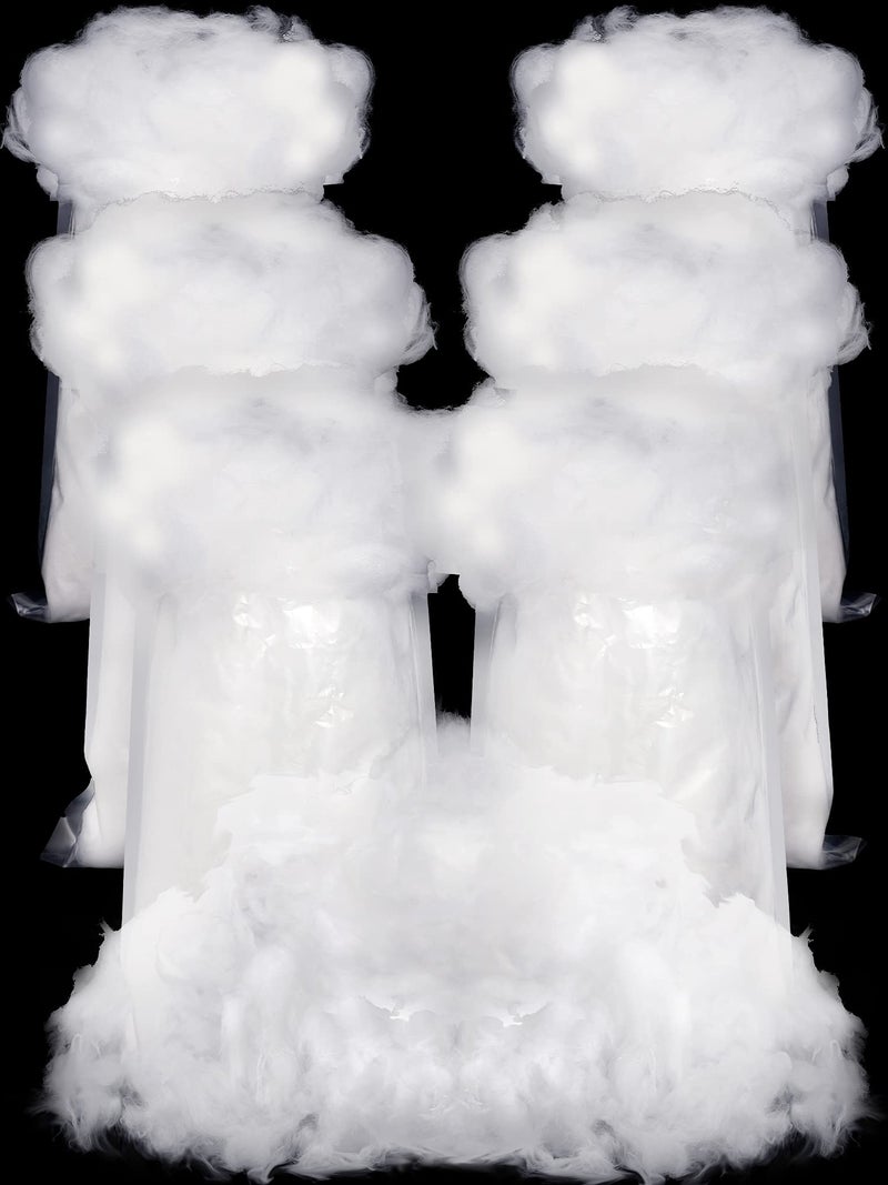 Riakrum زينة الثلج الاصطناعي من رياكروم - ألياف ثلج صناعي قطنية ناعمة للزينة الداخلية لفصل الشتاء وزينة عيد الميلاد 360 جرام