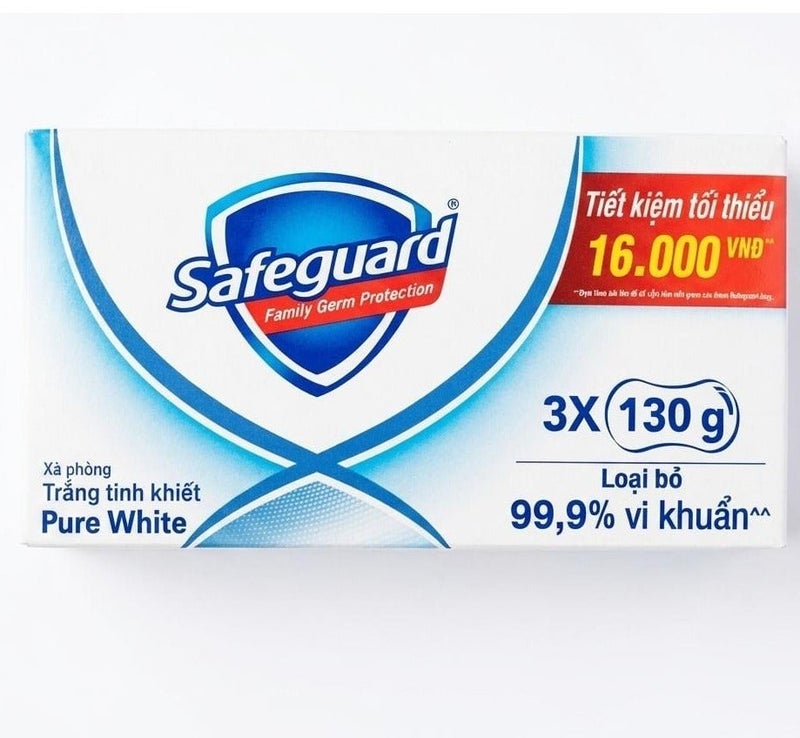 سيف جارد صابون الجسم الأبيض النقي 130 غرام - Image 2