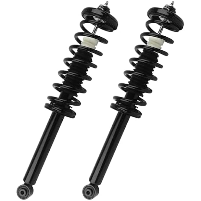 KUSATEC Rear Pair Complete Struts Shock Absorber Fit For 20042008 For Acura Tl 20032007 Honda Accord 171372X2 Struts With Coil Spring Assemblies - Image 1