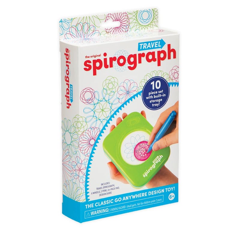 Spirograph Travel Arts and Crafts Travel Toys Kids Toys Art Craft Supplies Drawing Kit Toddler Activities Unleash Your Child Inner Artist Ages 5 - Image 4