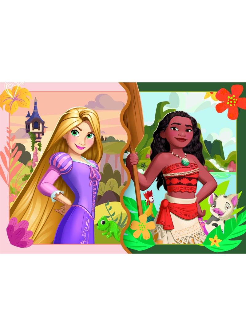 Clementoni Puzzle Disney Princess 2x20-Pieces | Jigsaw Puzzle | Children's Puzzle | Preschool Learning Toys | Develops Problem Solving Skills | Made in Italy - Image 2