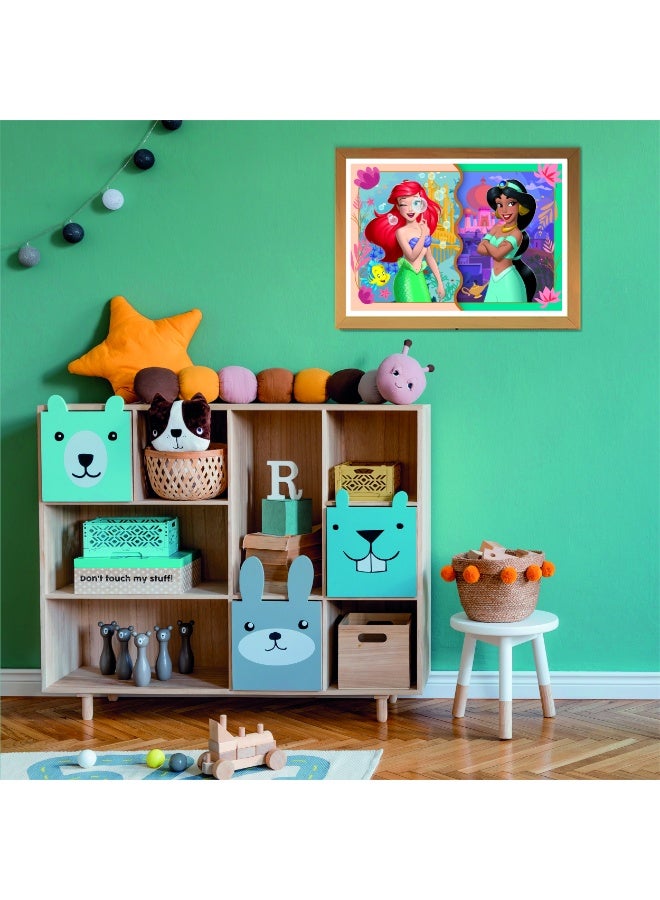 Clementoni Puzzle Disney Princess 2x20-Pieces | Jigsaw Puzzle | Children's Puzzle | Preschool Learning Toys | Develops Problem Solving Skills | Made in Italy - Image 4