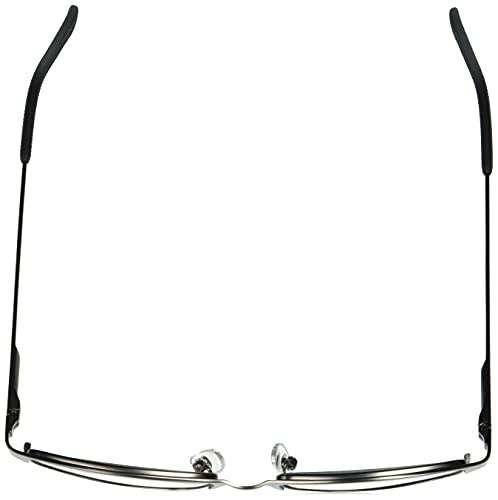 Foster Grant Men's Samson Rectangular Reading Glasses, Satin Dark Gunmetal/Transparent, 52 mm + 1.75 - Image 4
