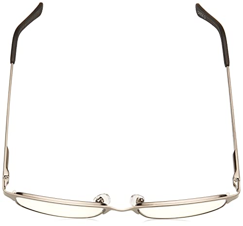 Foster Grant Men's Samson Rectangular Reading Glasses, Satin Dark Gunmetal/Transparent, 52 mm + 1.75 - Image 5