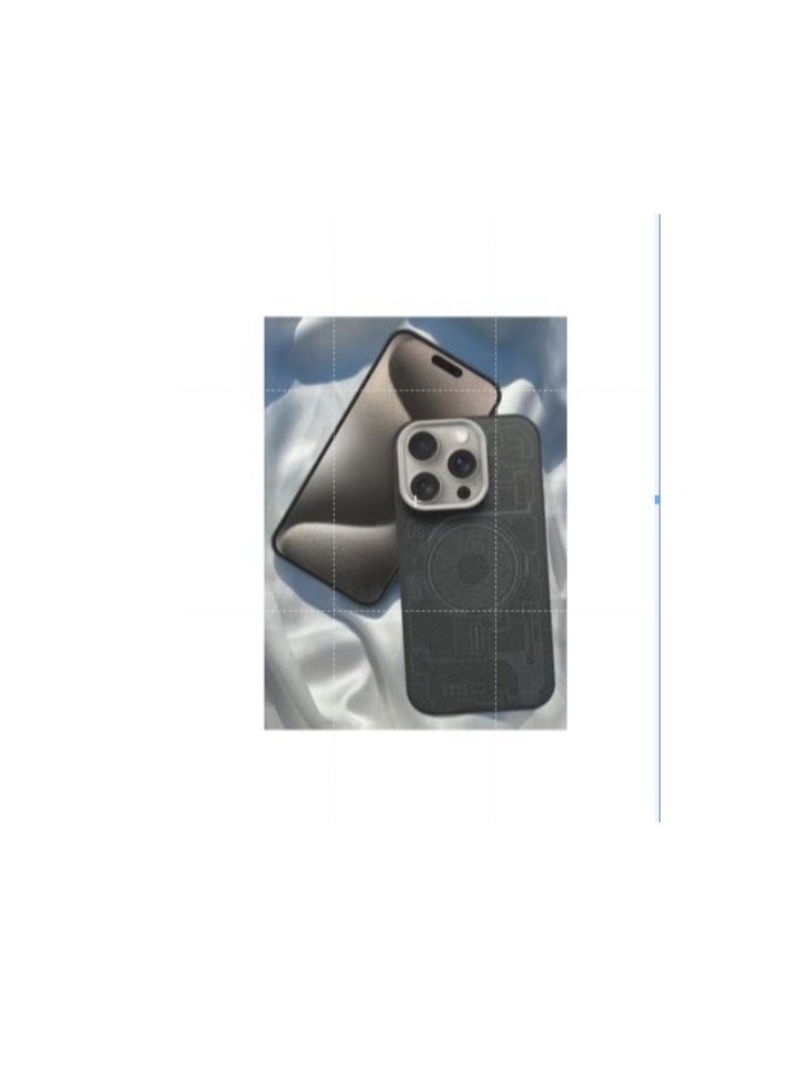 CATANES [for iPhone 15 Pro] Case Carbon Fiber Made Slim & Light Shockproof Phone Cover Military-Grade Protection - Image 1