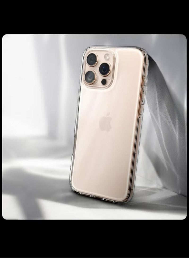 سبايجن غطاء حماية فائق الجودة لهاتف iPhone 16 Pro (2024) - شفاف للغاية - Image 3
