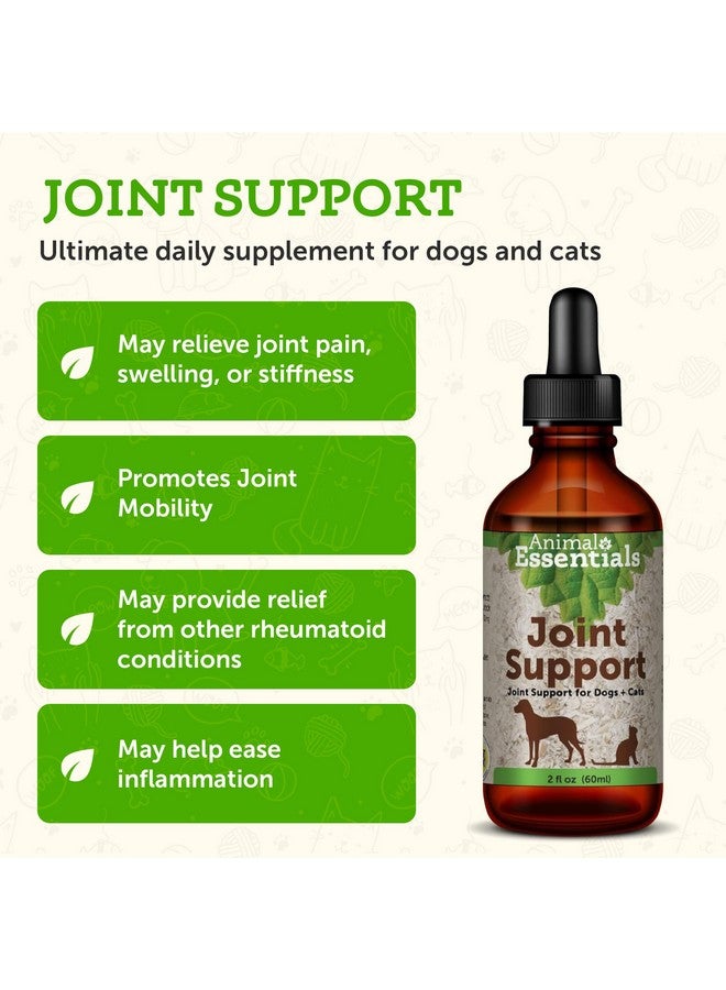 Animal Essentials Joint Support for Dogs & Cats- Joint Supplement, Liquid Joint Formula, Glucosamine, Organic Herbs, Veterinarian Recommended- 2 Fl Oz - Image 2