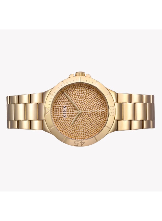 ZINK Women's Gold Stainless Steel Watch | ZK125L1SS-109 - Image 3
