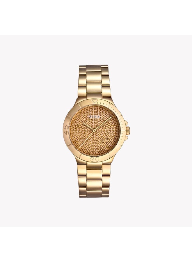 ZINK Women's Gold Stainless Steel Watch | ZK125L1SS-109 - Image 1
