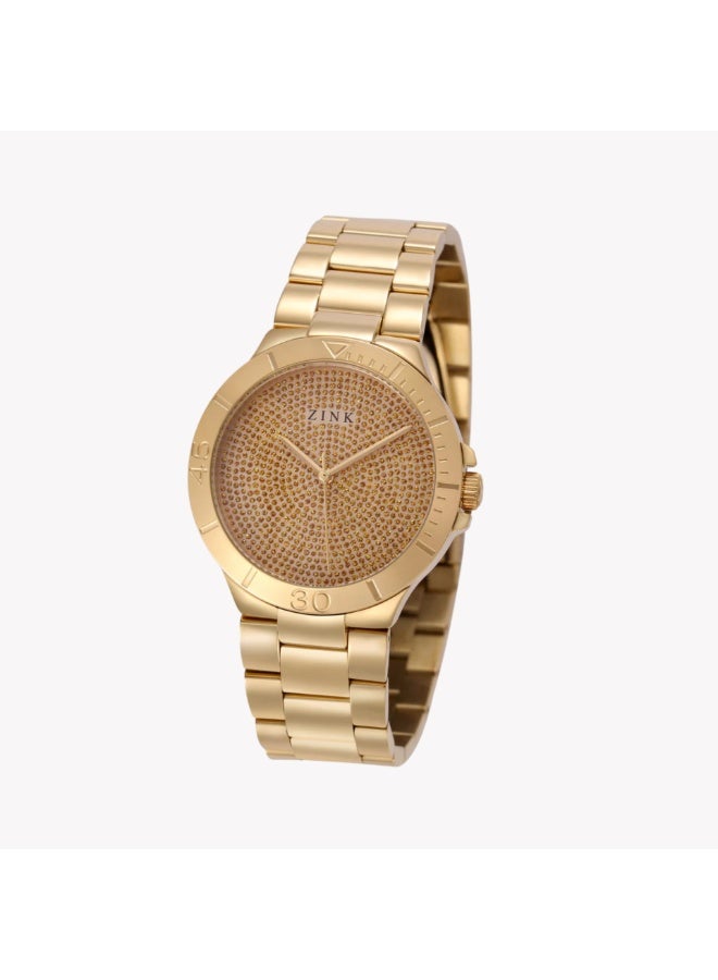 ZINK Women's Gold Stainless Steel Watch | ZK125L1SS-109 - Image 2